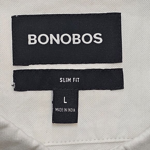 Bonobos Short Sleeve Slim Fit Button Down L - Picture 4 of 6